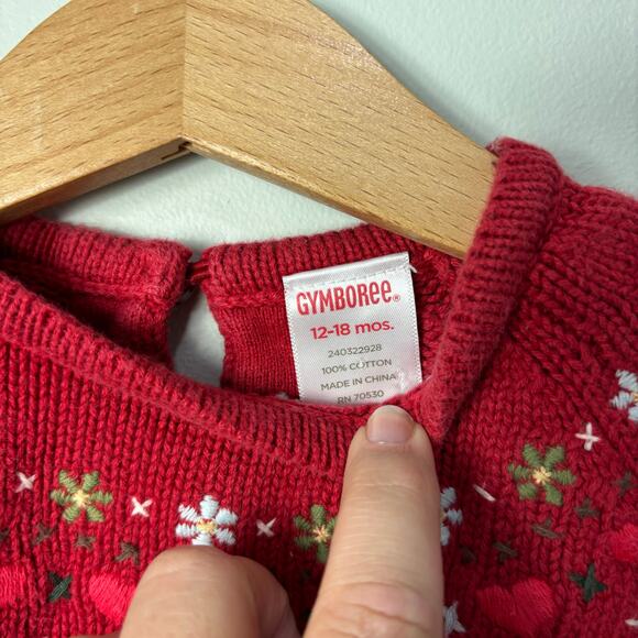 Gymboree Heart Knit Sweater - Picture 4 of 6